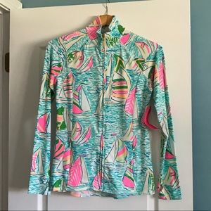 NWT Lilly Pulitzer Luxletic Serena Jacket S